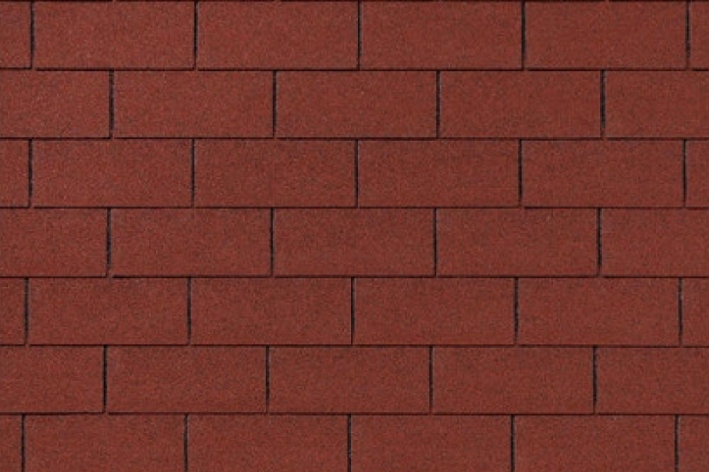 Гибкая черепица Shingle Roofshield Family LITE Американ Красный