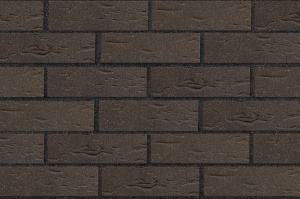 Кирпич клинкерный ЛСР Лиссабон темно-красный с черным песком винтаж 250*85*65 мм