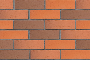 Кирпич клинкерный ЛСР Ричмонд красный флэш винтаж 250*85*65 мм