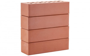 Кирпич клинкерный ЛСР Лондон красный гладкий 250*85*65 мм