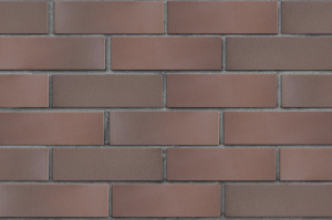 Кирпич клинкерный ЛСР Брюгге темно-терракотовый флэш гладкий 250*85*65 мм