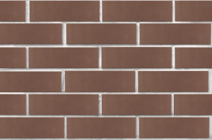 Кирпич облицовочный ЛСР темно-коричневый гладкий, утолщенные стенки, М175, 250*120*65 мм