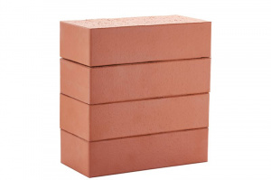 Кирпич полнотелый ЛСР красный гладкий, М400, 250*120*65 мм