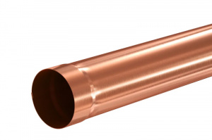 Водосточная система Aquasystem МЕДЬ ТРУБА ВОДОСТОЧНАЯ 4М 125/90 BC