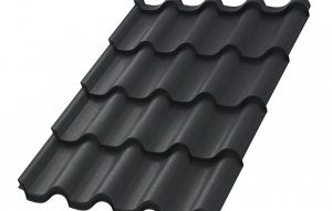 Металлочерепица МП Монтерроса-XL (MattMP-20-7024-0.5)