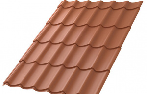 Металлочерепица МП Ламонтерра NormanMP (ПЭ-01-8004-0.5)