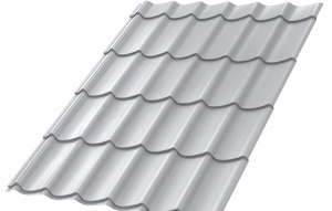 Металлочерепица МП Ламонтерра-X NormanMP (ПЭ-01-7035-0.5)