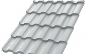 Металлочерепица МП Монтекристо-M NormanMP (ПЭ-01-9006-0.5)
