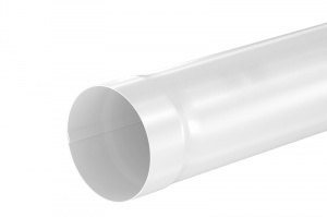 Водосточная система Aquasystem PE Труба водосточная, 90/125 RR20