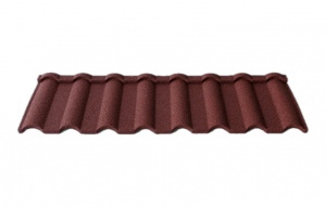 Композитная черепица TimsTile Милано 1340*420 мм Винный (2)