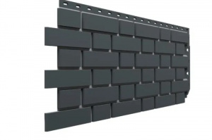 Фасадная панель Docke STANDARD ФЛЕМИШ,Темно-серый