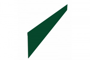 Ламель забора жалюзи Palermo стартовая/финишная для калиток и ворот 0,45 PE 