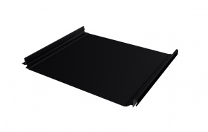 Кликфальц Pro Grand Line 0,45 Drap ST с пленкой на замках RAL 9005 черный