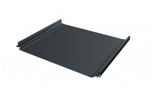 Кликфальц Pro Grand Line 0,45 Drap TX с пленкой на замках RAL 7016 антрацитово-серый