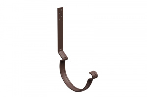 Водосточная система Aquasystem PU MATT Крюк длинный 190мм с комплектом крепления RAL8017 Matt